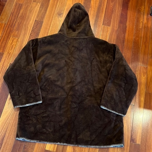 ⭐️ Denali USA Made Vintage Reversible Hooded Coat Bear Tree Print Size 2X - Picture 7 of 11